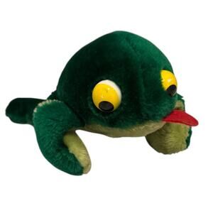 RUSS Vintage 1970's Frog Plush Toy
